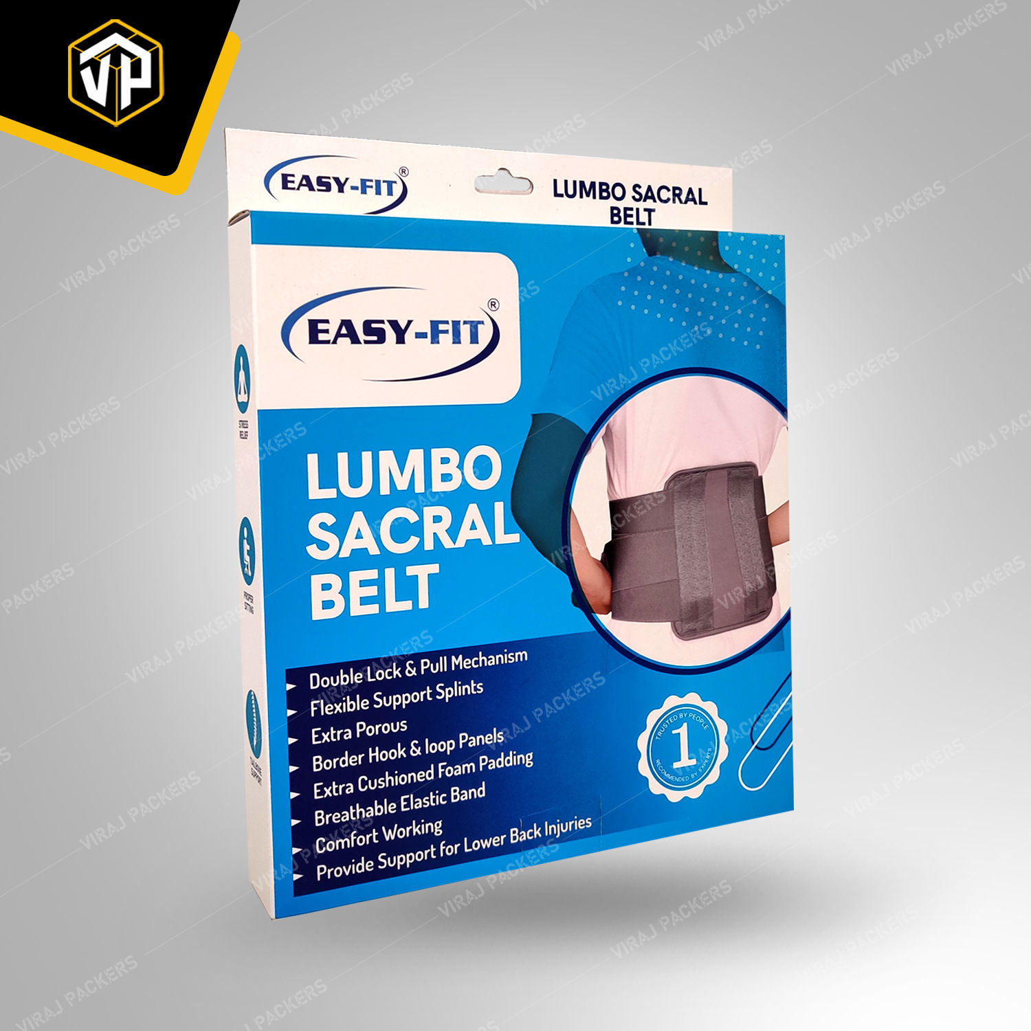 Lumbo Sacral Belt Packaging Box Manufacturer