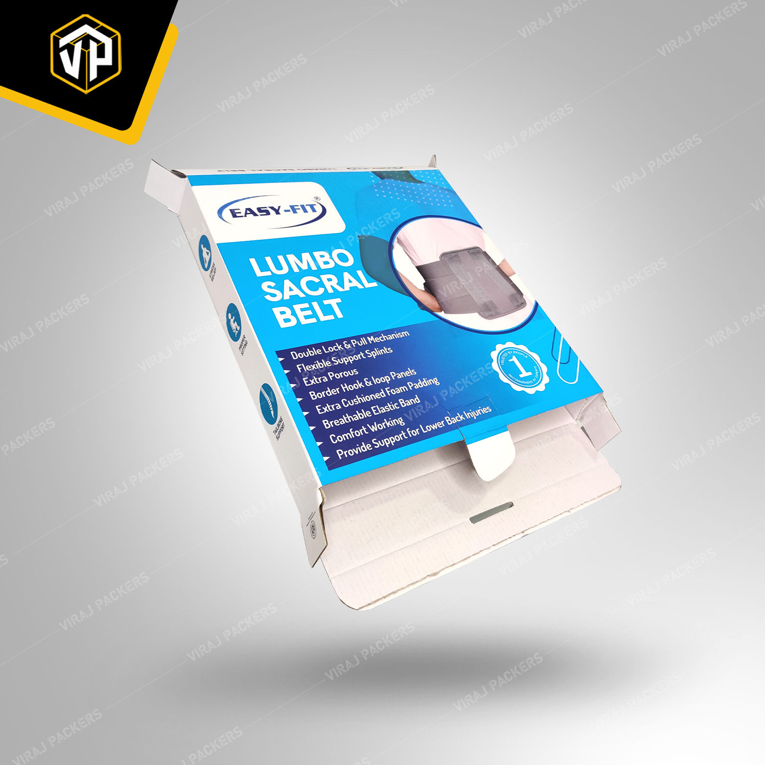 Lumbo Sacral Belt Packaging Box Manufacturer