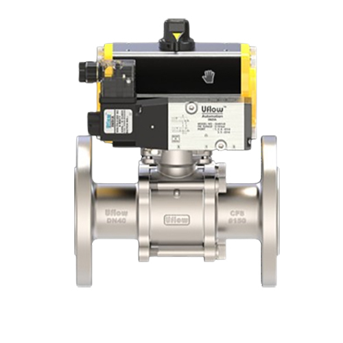 Heavy Duty Ball Valve - Stainless Steel, Polished Finish , Silver Color for Industrial Applications