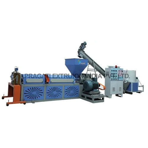 Single Extruder Plastic Recycling Machine