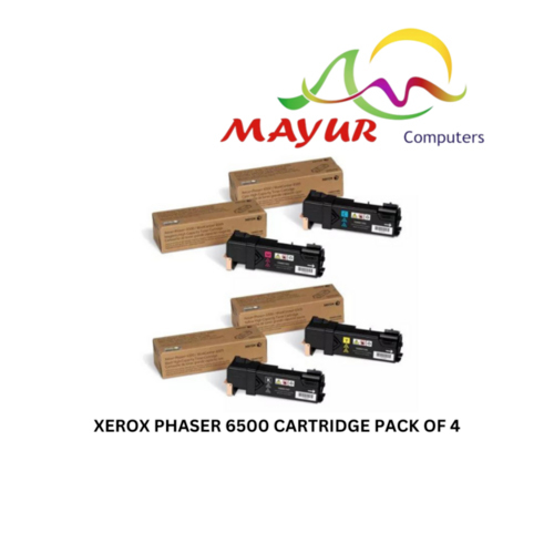 Xerox Phaser 6500 Cartridge Pack of 4