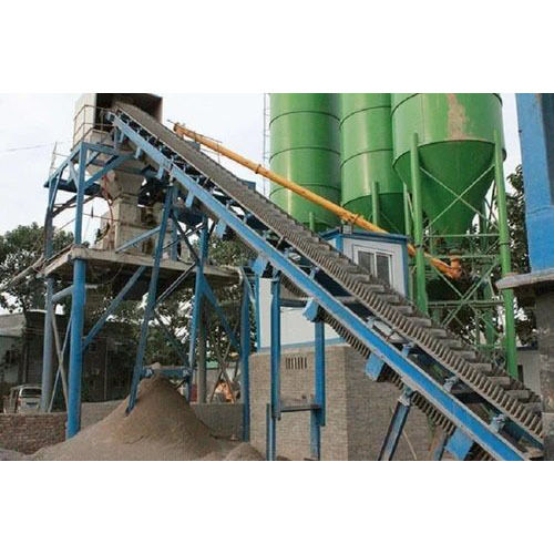 Trough Belt Conveyor - Color: Blue