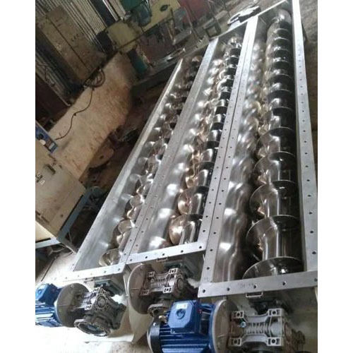 Vertical Screw Conveyors - Material: Mild Steel