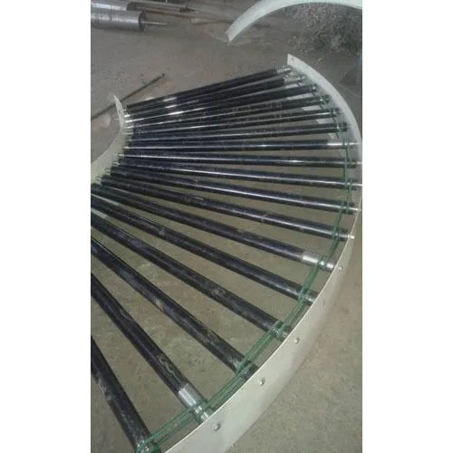 Roller Bend Conveyor - Color: Gray