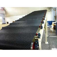 Roller Bed Belt Conveyor - Color: White