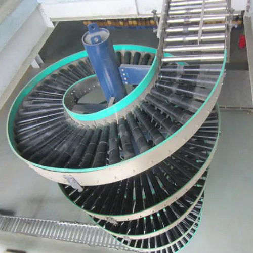 Spiral Screw Conveyors - Color: Silver