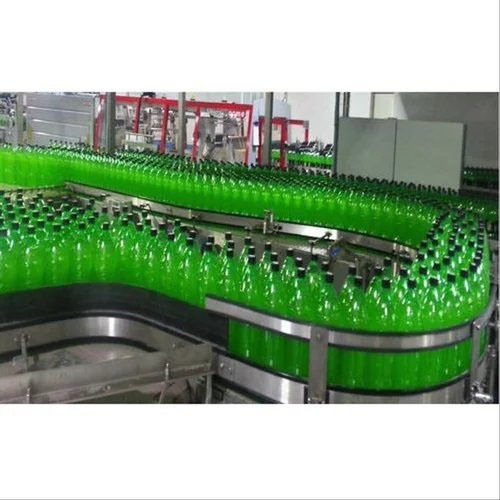 Mild Steel Bottle Conveyor - Color: Gray