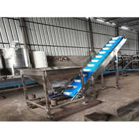 Bucket Elevator Conveyor - Mild Steel, Adjustable Voltage 220-415v, Silver Finish | Heavy-duty Industrial Efficiency With 1-year Warranty