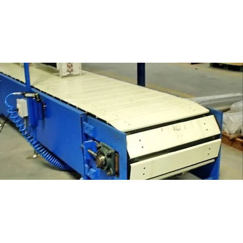 Slat Chain Conveyor - Color: Blue