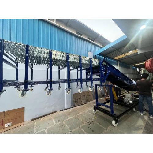 Truck Loading Unloading Conveyor - Color: Gray