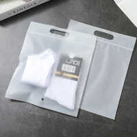 Zip Slider Bags - Ldpe Material, Various Sizes , Transparent Surface With Zipper Top Handles For Easy Access And Secure Storage
