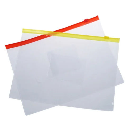 Ldpe Zipper Storage Bag For Ppe Kit - Color: Transparent