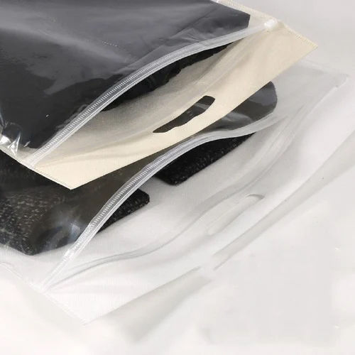 Slider Zipper Storage Bag - Color: Transparent