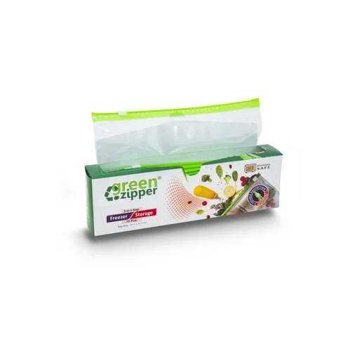 Greenzipper Slider Freezer Bags