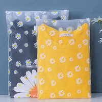 Garment Zipper Bags - Ldpe Material, Custom Made Size, Transparent Color | Zipper Top Handles, Offset Printing Surface For Branding