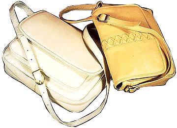 Leather Hand Bags.