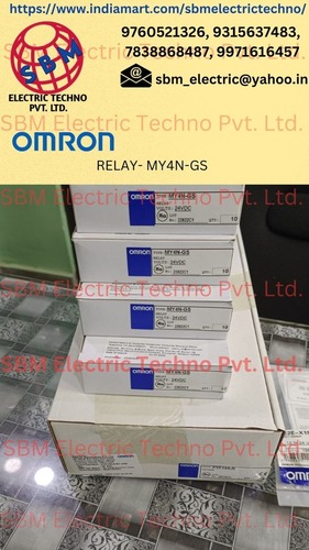 OMRON RELAY, MY4N-GS (24VDC)