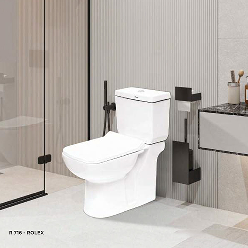 R716 Rolex Two Piece Water Closet - Color: White