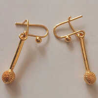 Timeless Beauty In Contemporary Traditional Earring - Gold Material, Different Sizes Available | Perfect For Party Occasions, Elegant Statement Piece