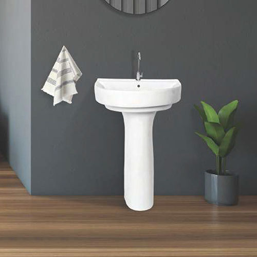 221 Orchit Counter Basin Set - Color: White