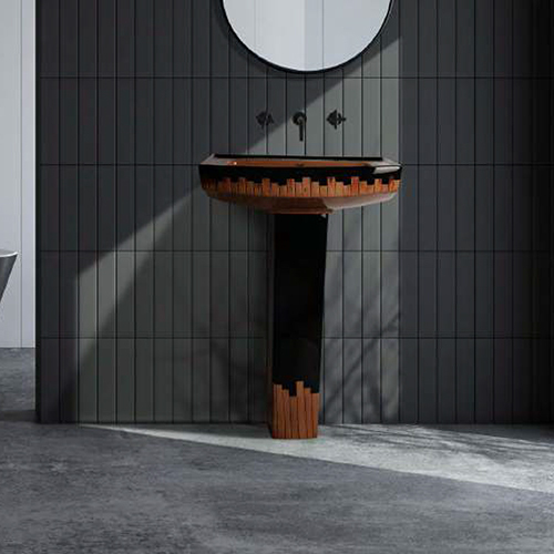 1211 Semi Vitrosa Wash Basin Set