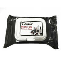 Make Up Remover Wet Wipes - Non-woven Spun Lace Material | Gentle, Disposable, Suitable For All Ages, Easy Storage