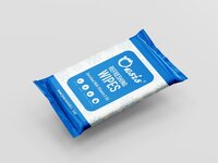 Hotel Single Wet Wipes Single Sachet - Non-woven Spun Lace, White Color, Compact Travel-friendly Packaging, Single Use For All Ages
