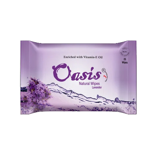 25 Pulls Oasis Natural Wet Wipes