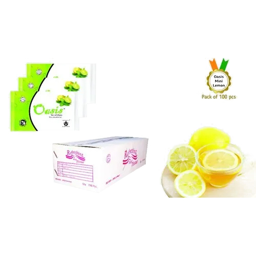 Oasis Hotel Wipes Mini With Lemon Fragrance