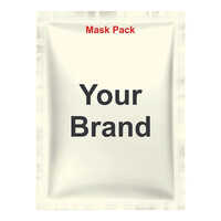 Face Sheet Mask - Non-woven Spun Lace Material | All Ages, Gentle Texture, Soothing Cooling Effect, Hydration & Nourishment