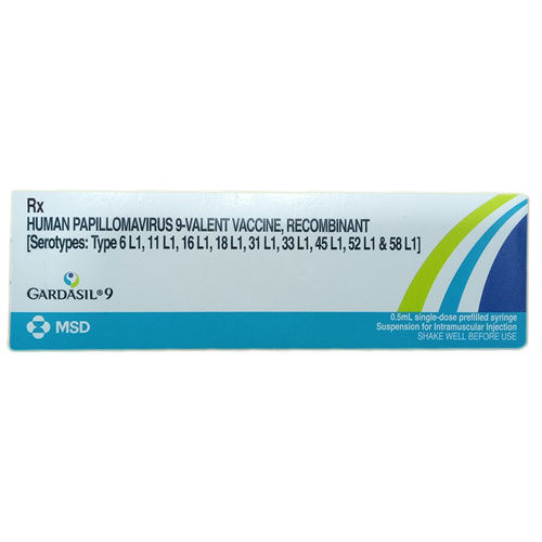 Human Papillomavirus 9-Valent Vaccine Recombinant