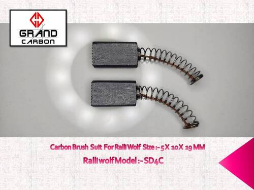 Carbon brush suitable for Ralli Wolf SD4C