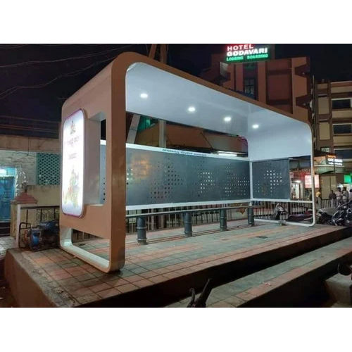 Modular Bus Stop Shelters - Color: Customize Color at Best Price in ...