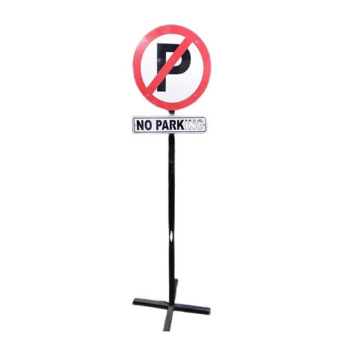 No Parking Sign Board - Color: Multicolor