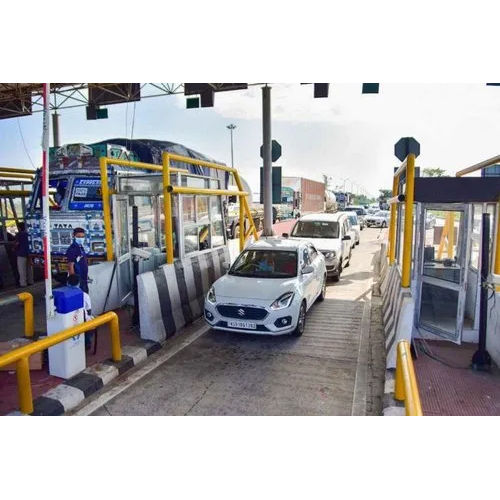 Toll Collection Booth - Color: Yellow