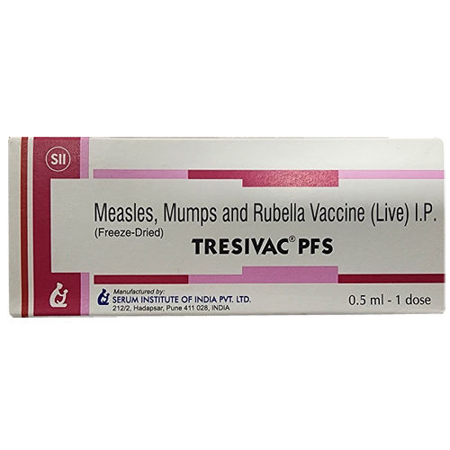 Measles Mumps And Rubella Vaccine Ip - Drug Type: Injection