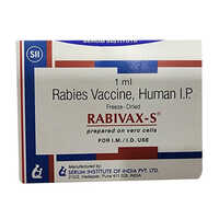 Rabies Vaccine Human Ip - 1 Ml Liquid Injection | Intramuscular, Sterile Packaging, Pre/post-exposure Prophylaxis, Immune System Support