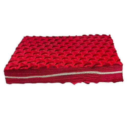 Red Slipper Rubber Sole Sheet - Product Type: Shoes Material