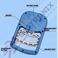 Electronic hand grip dynamometer Digital hand grip meter