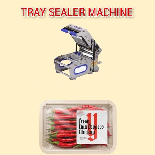 Red chilli tray sealer packaging machine