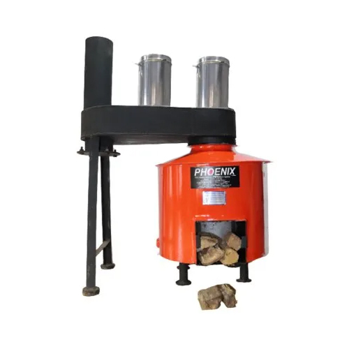 Biomass Water Heater With Cook Stove