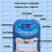 Digital grip force meter Hand grip strength digital