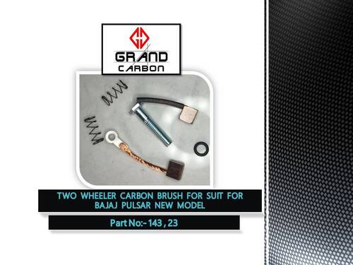 Self Starter Carbon Brush Suitable For Bajaj Pulsar New Model  143,23