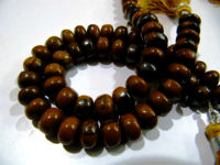 Natural Tiger Eye Plain Rondelle 8-9mm Beads Strand 8 Iches long