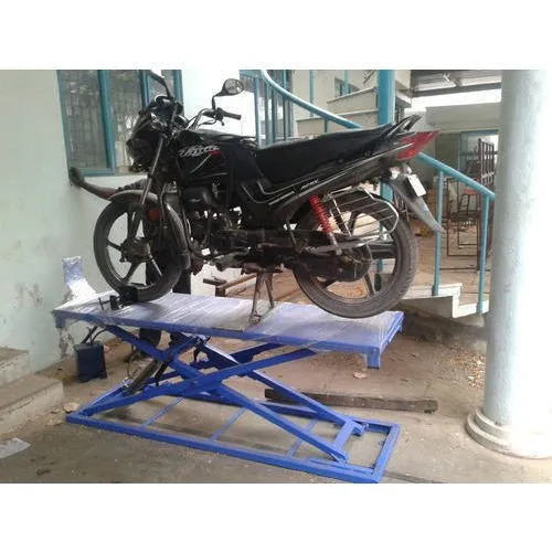 250 kg Two Wheeler Floor Lift