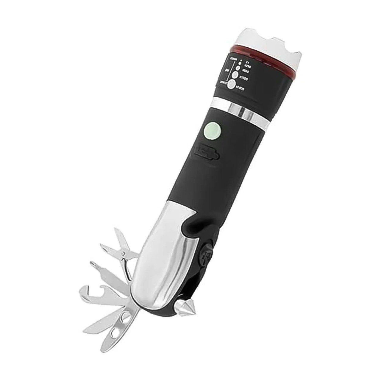 9554 Multi Tool Led Flashlight, All In One Tool Light