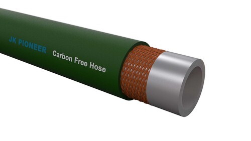 J K Rubber Pipe - Color: Green