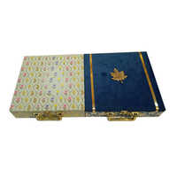 Pu Leather Handmade Jewelry Box - Design: Modern