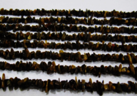 Natural Tiger Eye Irregular Nugget 4mm To 8mm Beads Strand 34 Inch Long