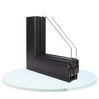 Sliding System 2 Track 2 Panel - Color: Black